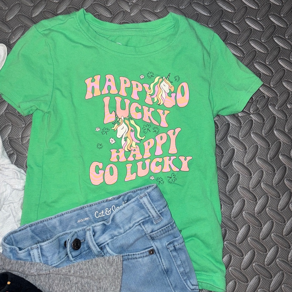 St. Patrick's Day bundle. 5 items! 3T/XS - Picture 3 of 11